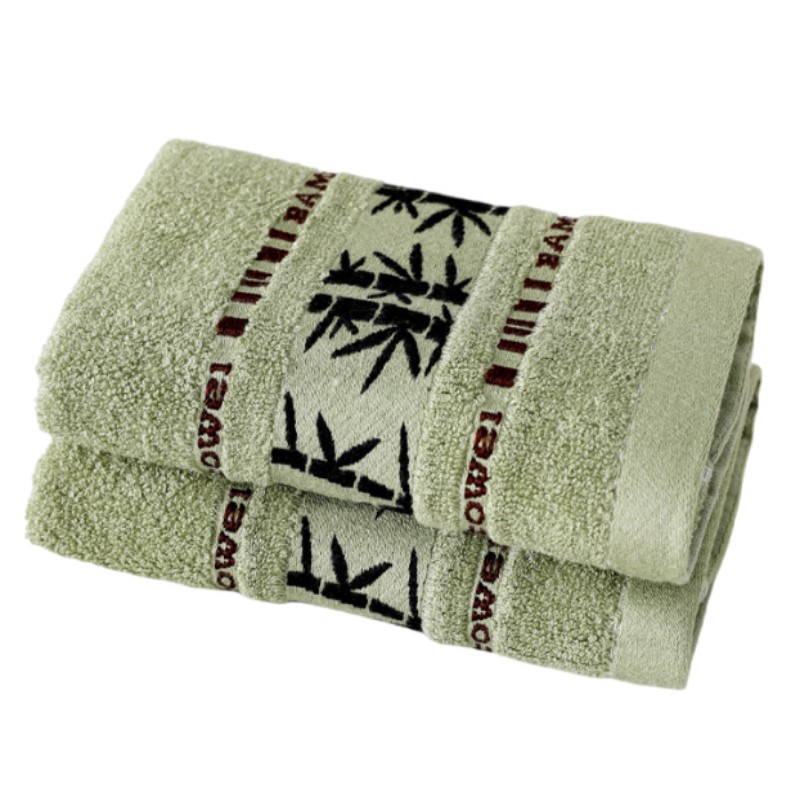 Home Textiles Face Towel - 2pcs Towel Sets Bamboo Fiber Bath