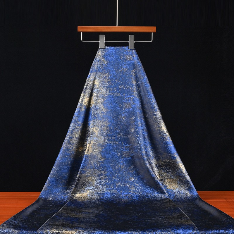 Retro Blue Gilded Gradient Tex - đánh giá và giá Home Textiles Usa