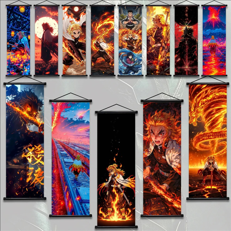 Demon Slayer Kyojuro Rengoku H - đánh giá và giá Home Textile