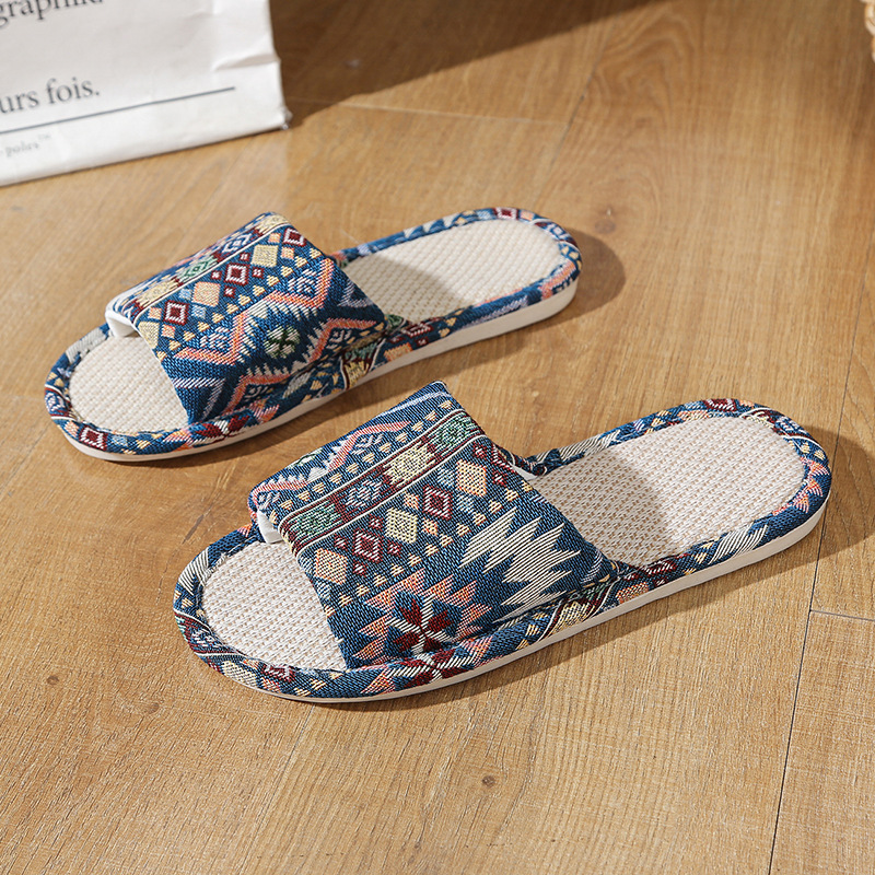 Natural Linen Sandals For Wome - đánh giá và giá Home Textile